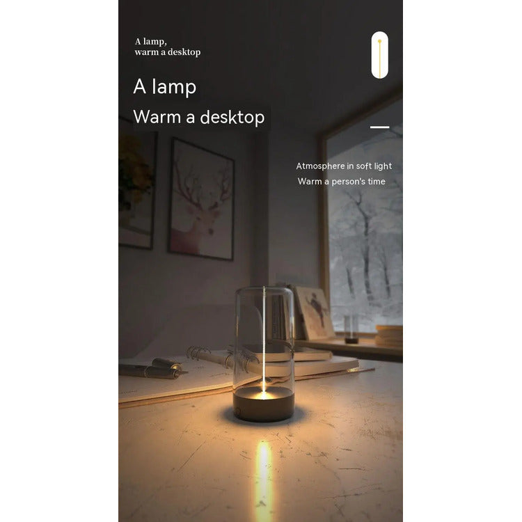 LAMP SHAPE Ambient Light - Adjustable Modes, 360° Luminous Glow, and Artistic LED Filament Design - AntiGreed Store