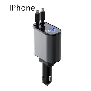 Metal Car Charger - 100W Super Fast Charging for Your Drive - AntiGreed Store