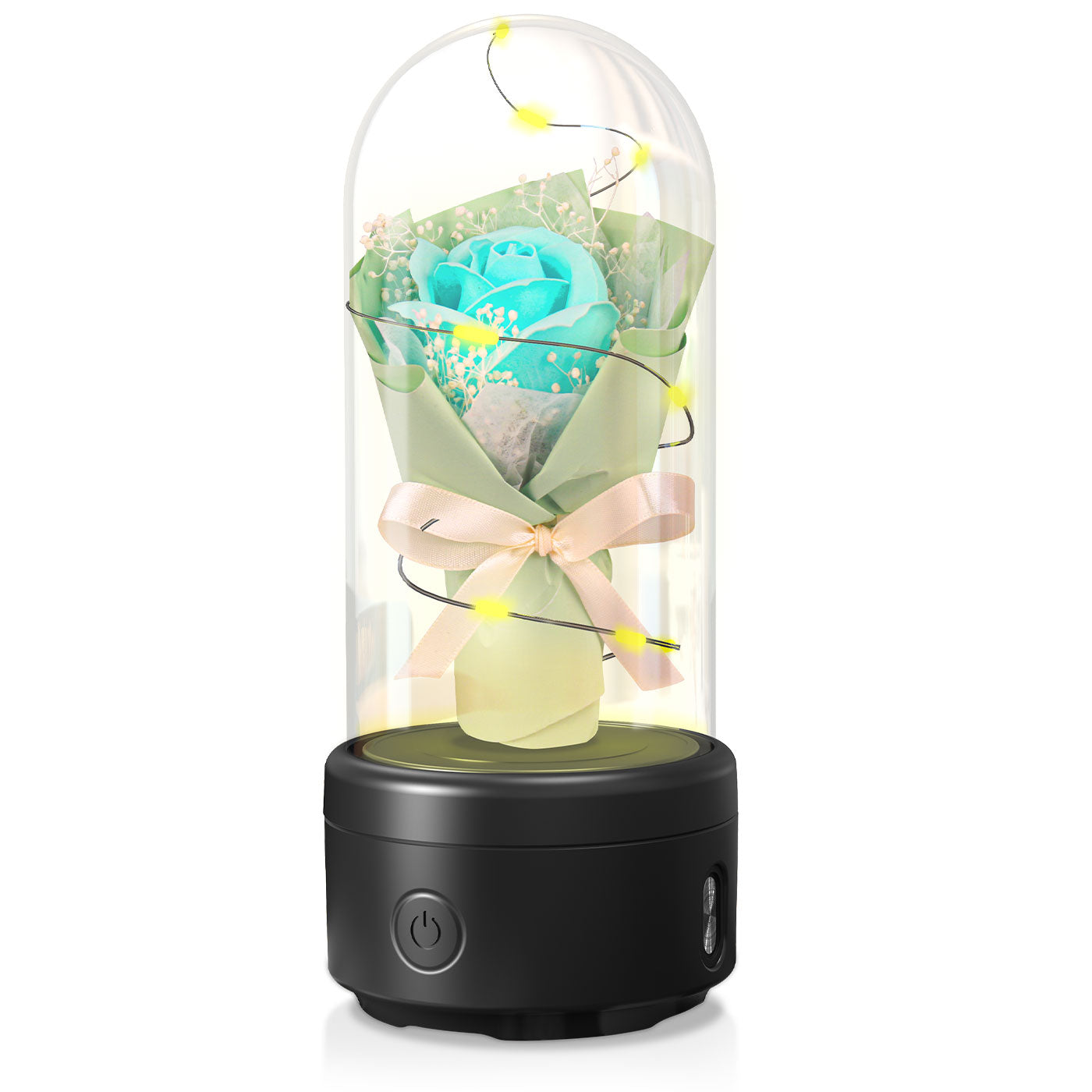 Illuminate Love and Harmony with the 2-in-1 Bouquet LED Light and Bluetooth Speaker - AntiGreed Store