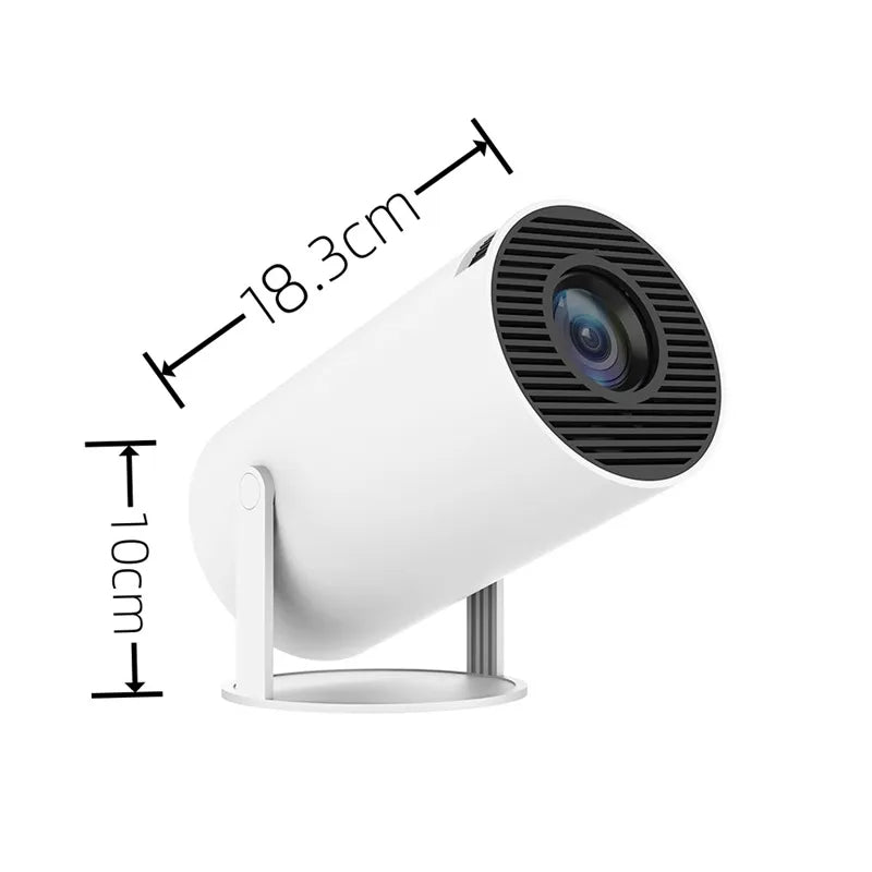 Portable Video Projector For Home & Outdoor Use (180° Projection Angle) - AntiGreed Store