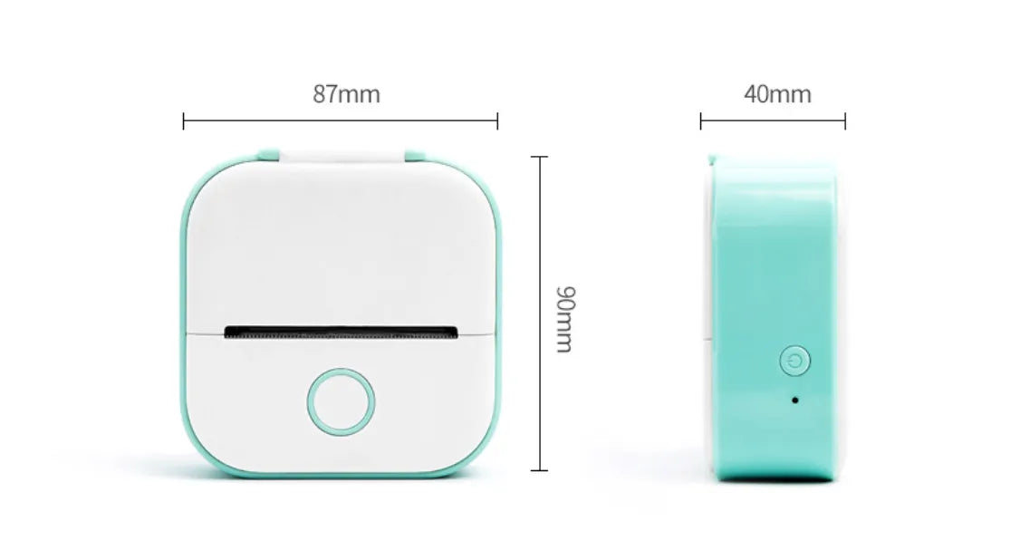 Mini Sticker Printer - Portable Bluetooth Pocket Printer for Creative Printing - AntiGreed Store