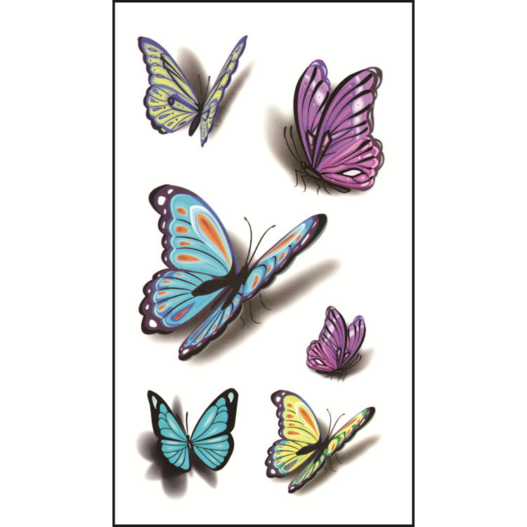 Fashionable Temporary Waterproof Disposable Tattoo Stickers - Diverse Designs for Every Occasion - AntiGreed Store