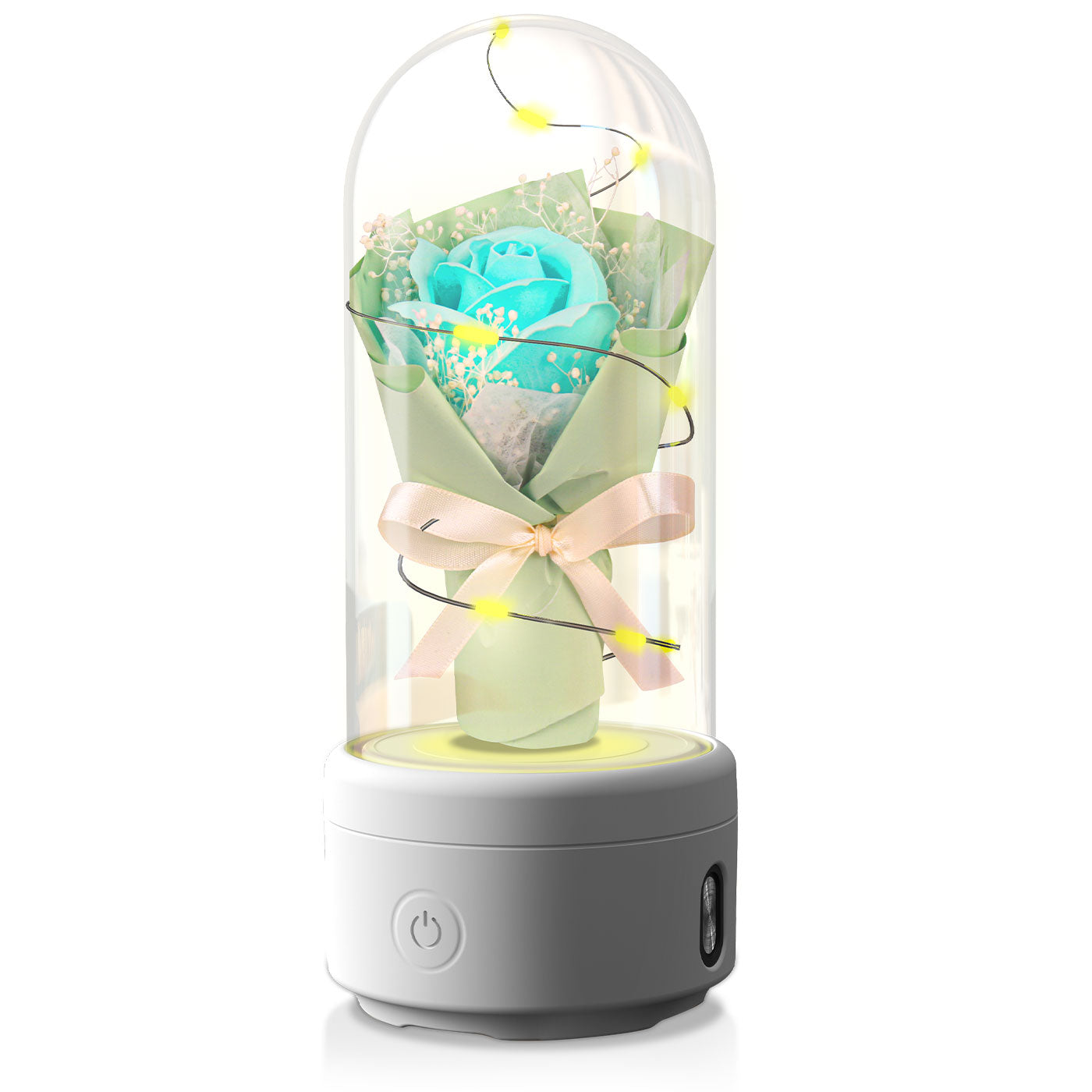 Illuminate Love and Harmony with the 2-in-1 Bouquet LED Light and Bluetooth Speaker - AntiGreed Store