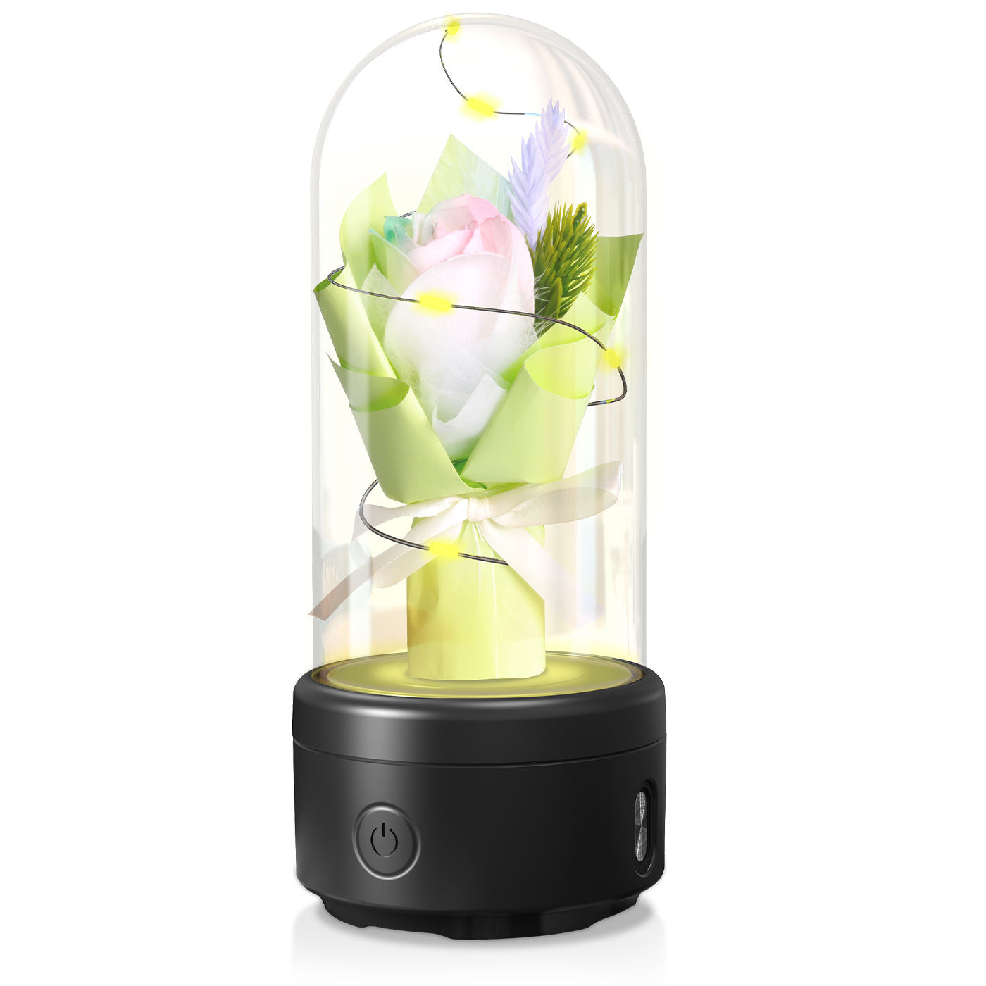 Illuminate Love and Harmony with the 2-in-1 Bouquet LED Light and Bluetooth Speaker - AntiGreed Store