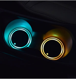 Colorful Cup Holder LED Light-up Coaster | Ambient Light For Car - AntiGreed Store