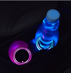 Colorful Cup Holder LED Light-up Coaster | Ambient Light For Car - AntiGreed Store