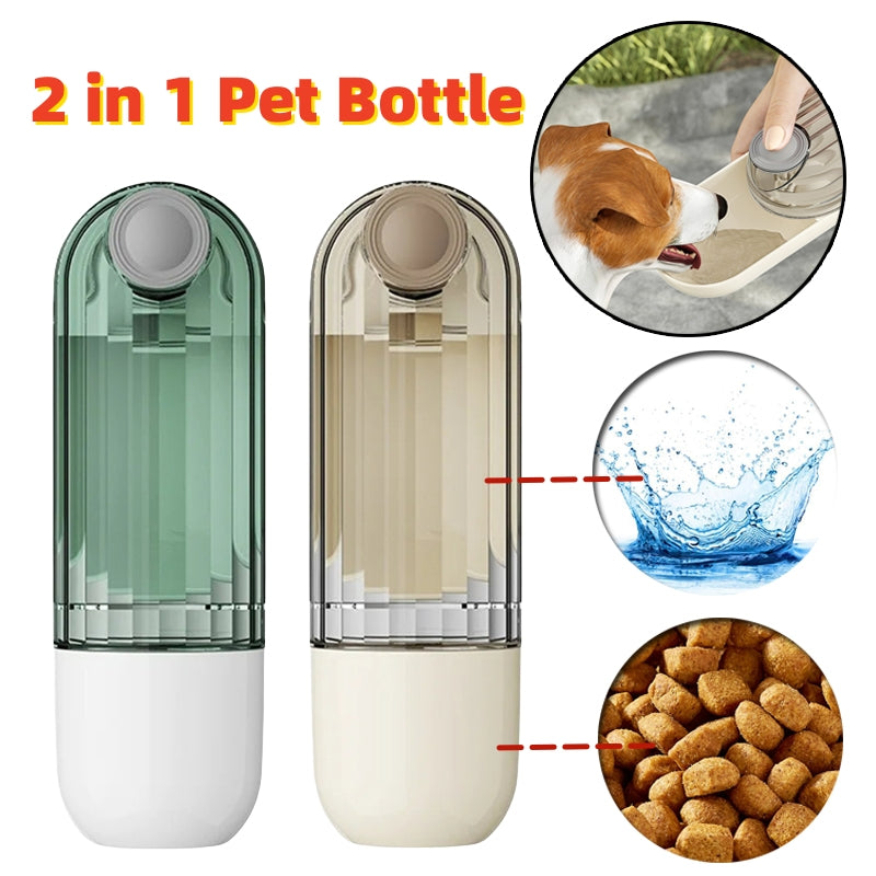 2 In 1 Pet Water Cup - Portable Hydration for Your Furry Friend - AntiGreed Store