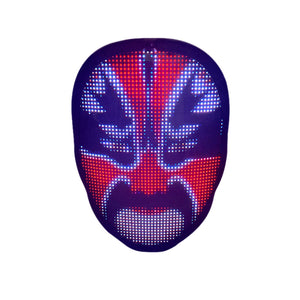Halloween Face Masks Full Color LED Luminous Mask Face Changing Mask Party Bar Props - AntiGreed Store