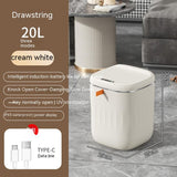 Smart Inductive Trash Can With Motion Sensor - Automatic Opening, Waterproof, UV Sterilization, and Stylish Design for Every Room - AntiGreed Store