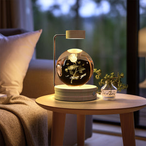 Crystal Ball Cosmic Dinosaur Night Light - Warm, Romantic, and Artistic Bedside Lamp - AntiGreed Store