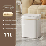 Smart Inductive Trash Can With Motion Sensor - Automatic Opening, Waterproof, UV Sterilization, and Stylish Design for Every Room - AntiGreed Store