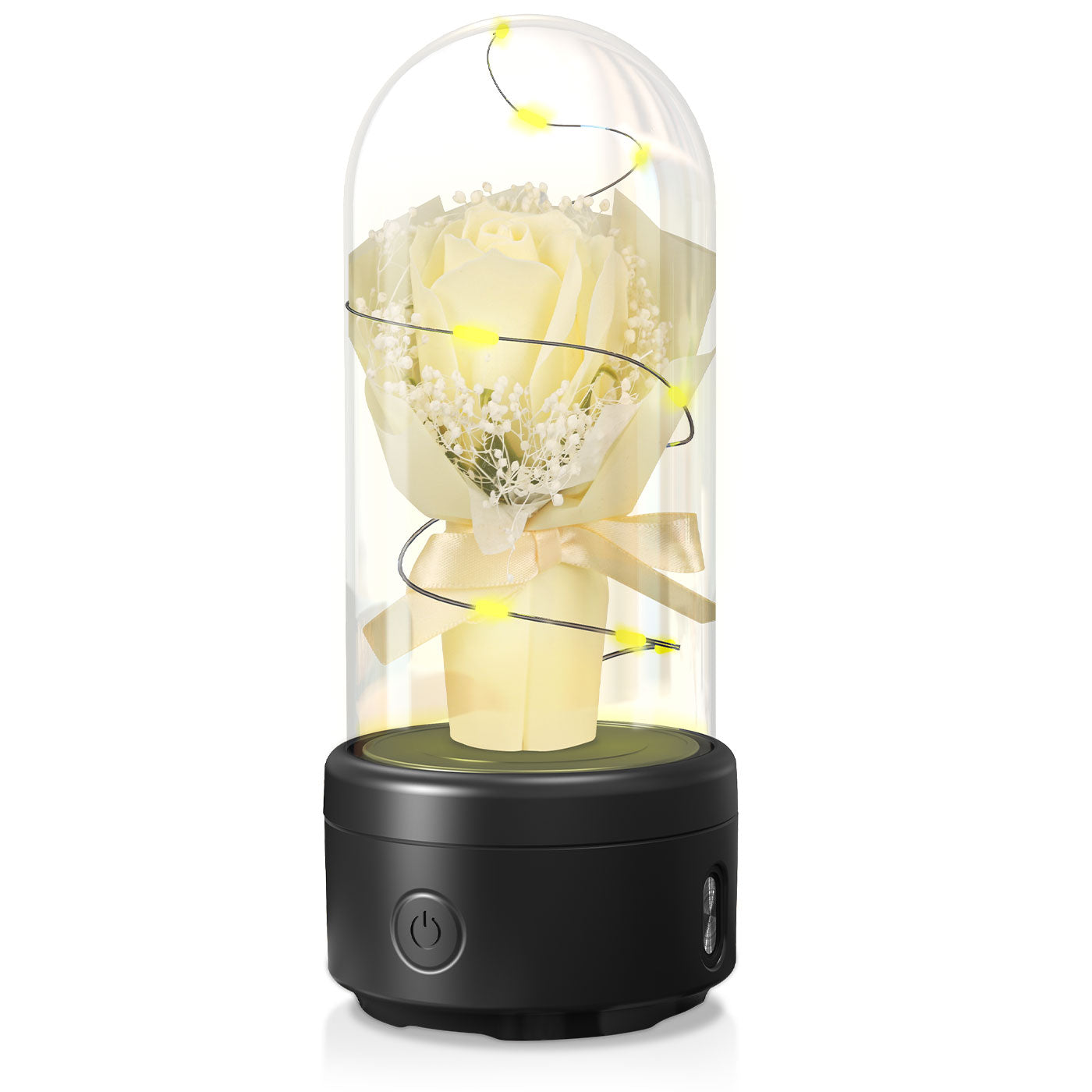 Illuminate Love and Harmony with the 2-in-1 Bouquet LED Light and Bluetooth Speaker - AntiGreed Store