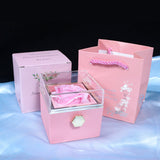 Rotating Soap Flower Rose | Gift Box - AntiGreed Store