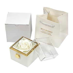 Rotating Soap Flower Rose | Gift Box - AntiGreed Store